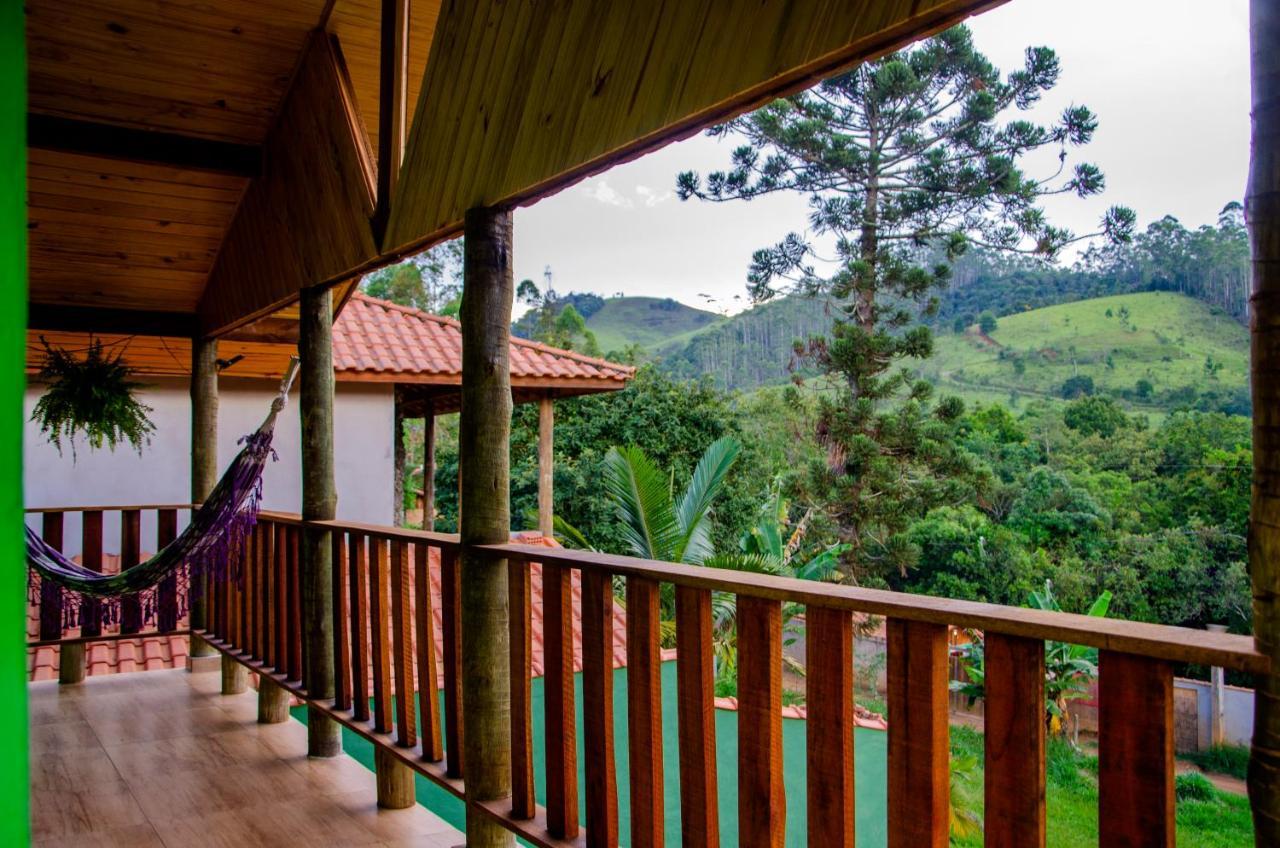 Chale Vista Da Mata Villa วิสกอนจิ จิ เมาอา ภายนอก รูปภาพ